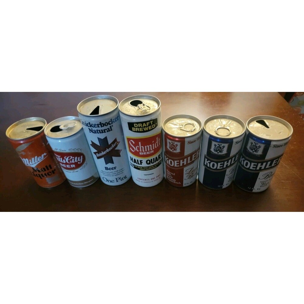Vintage Beer Cans Lot